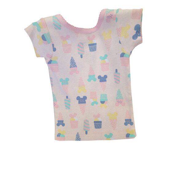 Disney Minnie Mouse Toddler Pajama Set Size 12M With Shorts & Pants - Picture 5 of 5